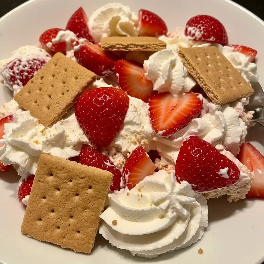 Strawberry Shortcake Icebox Cake